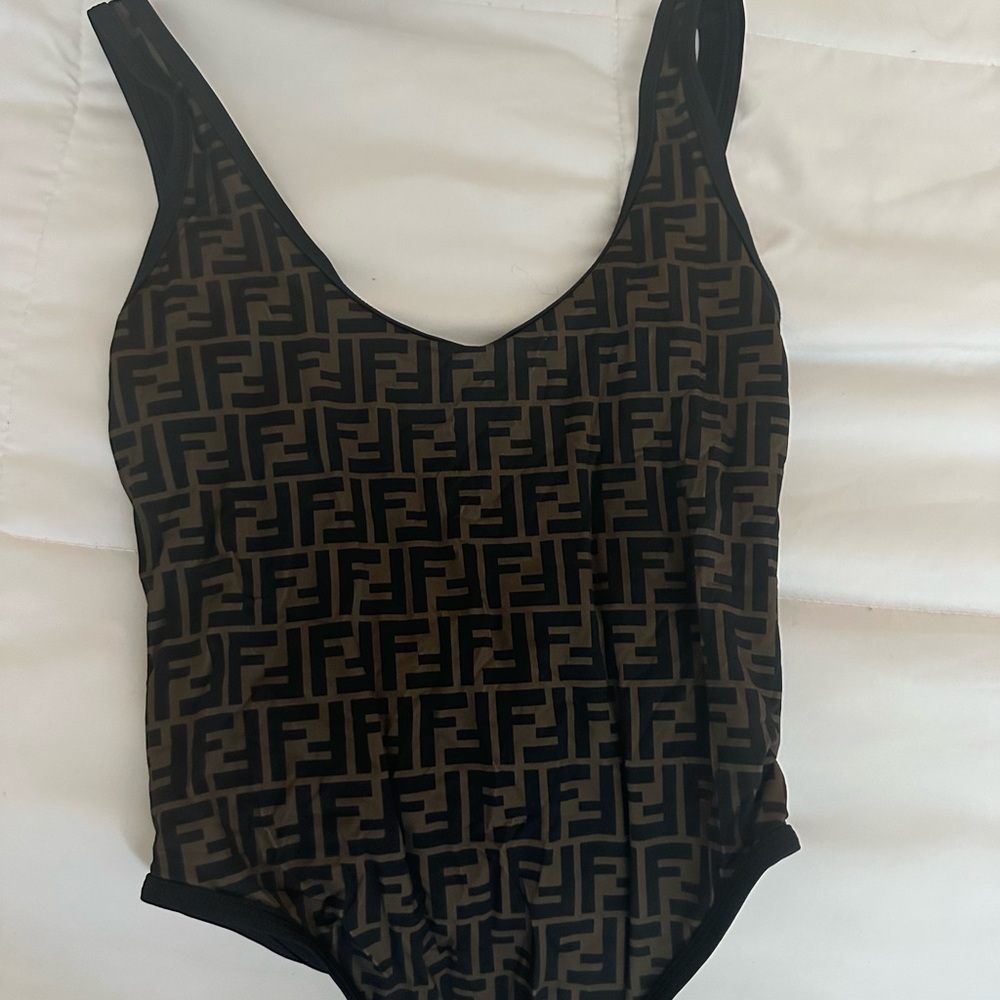 Fendi one piece swim